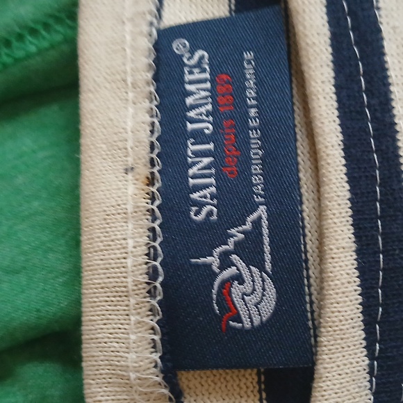 Saint James Striped  T Sweater Weight NwOT - Picture 3 of 5